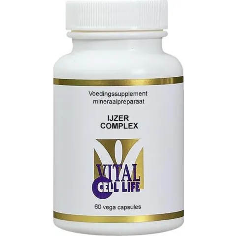 Vital Cell Life IJzer complex 60 vegicaps