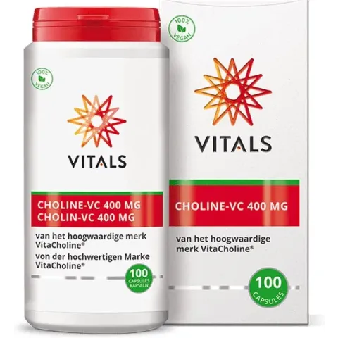 Vitals - Choline-VC 400 mg - 100 capsules - van het hoogwaardige merk VitaCholine®
