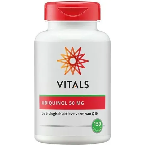 Vitals Ubiquinol 50 mg Voedingssupplementen - 150 softgels