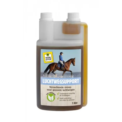 VITALstyle LuchtwegSupport - Paarden Supplementen - 1 L