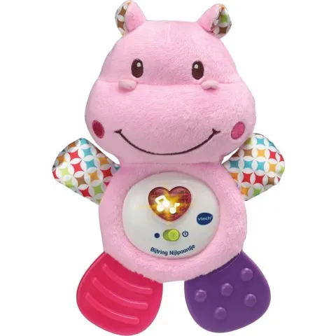 VTech Baby Bijtring Nijlpaardje roze - Bijtring