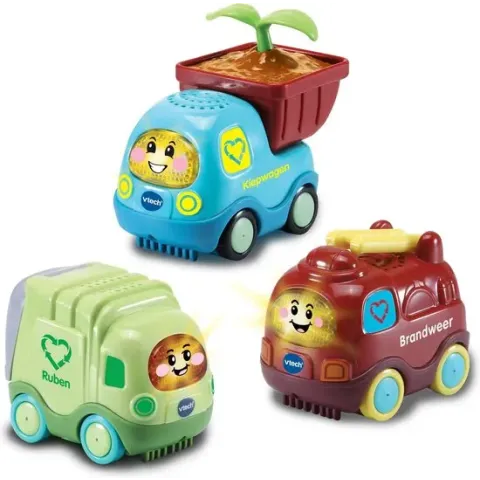 VTech Toet Toet Auto's ECO Trio Pack NL - Educatief Speelgoed