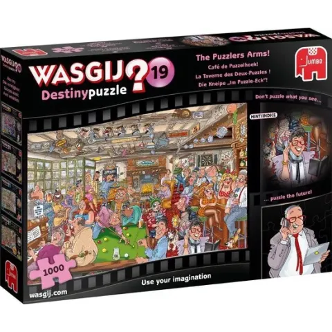 Wasgij Destiny 19 Café De Puzzelhoek! - Legpuzzel 1000 Stukjes
