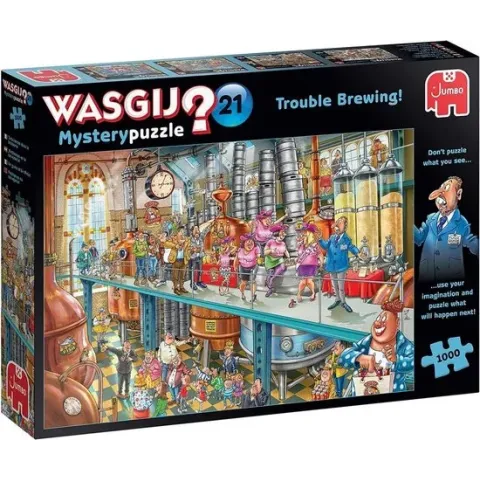 Wasgij Mystery 21 Leven in de Brouwerij puzzel - 1000 stukjes