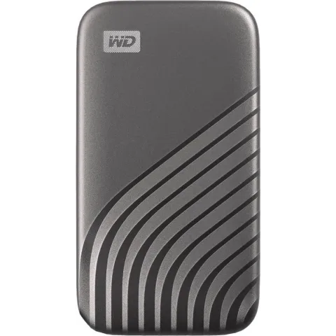 WD My Passport - Externe SSD - 500GB / Space Grey