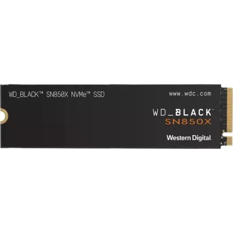 Western Digital Black SN850X 1 TB, M.2, PCIe Gen4 x4, NVMe