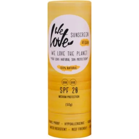 We Love The Planet Zonnebrand Stick SPF 20 50 gram