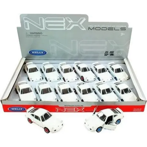 WELLY Porsche '73 Carrera RS 1:34 - 1:39 Metal Collection