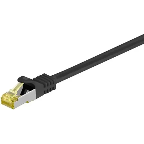 Wentronic 91617 - Cat 7 STP-kabel - RJ45 - 3 m - Zwart