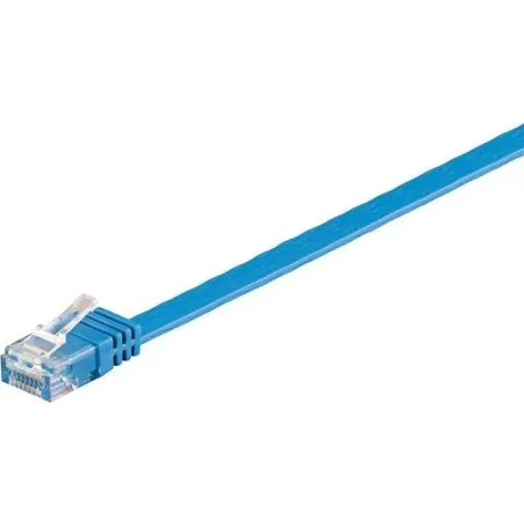 Wentronic CAT6 Netwerkkabel - RJ45 - Blauw - 1.5 m