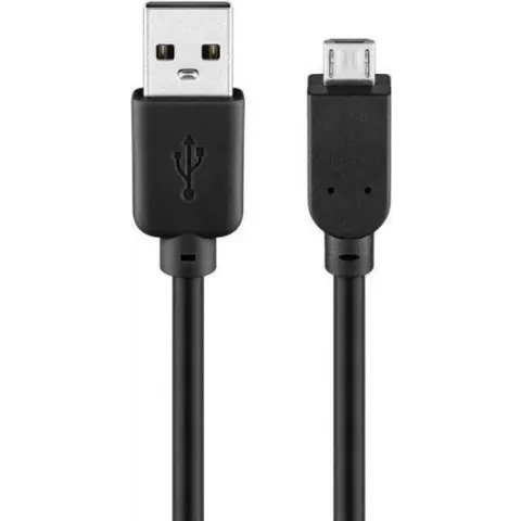 Wentronic - USB 2.0 A Male naar USB 2.0 Micro Male - 1.8 m