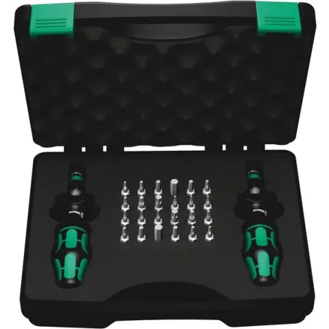 Wera 7440/41 Kraftform moment- schroevendraaierset 0,3-3,0 Nm