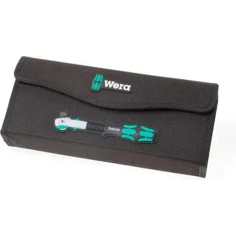 Wera 8100 SC 6 Zyklop Speed Ratelset in etui - 1/2" - Metrisch
