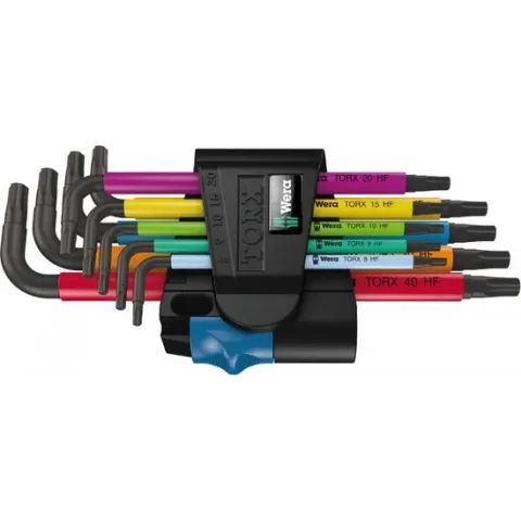 Wera 967/9 TX 9 Delige inbussleutel set - Torx - T8-40