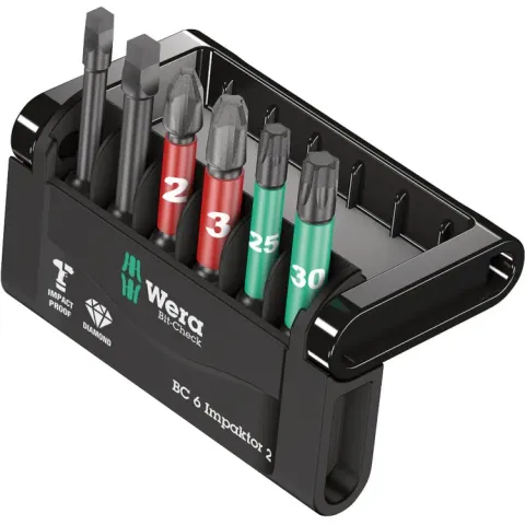 Wera Bit-Check 6 Impaktor 2 6-delig