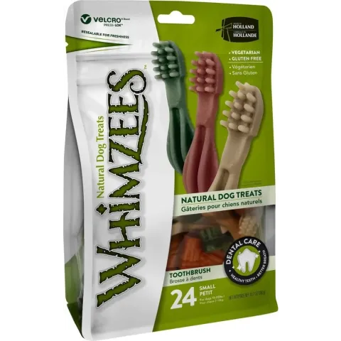 Whimzees Tandenborstel Hondensnack - 8,5 cm - 24 Stuks