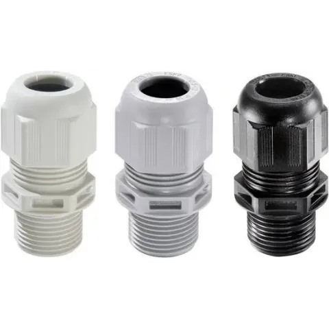 Wiska 10061690 Wartel M12 Polyamide Zwart (RAL 9005) 50 stuk(s)