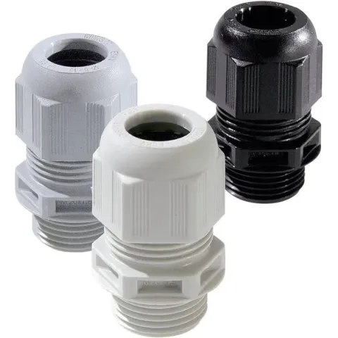 Wiska 10066502 Wartel M20 Polyamide Zwart (RAL 9005) 50 stuk(s)