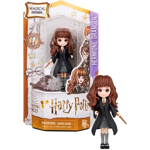 Wizarding World Harry Potter Magical Minis - Hermelien Griffel-actiefiguur - 7,5 cm