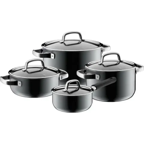 WMF FusionTec Mineral Platinum - Pannenset - 4-delig