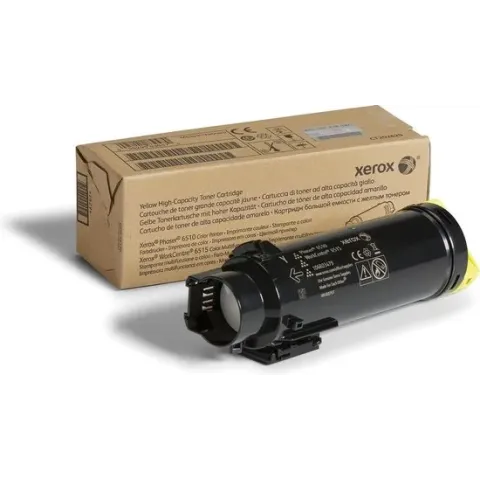Xerox WorkCentre 6515, Phaser 6510 Tonercartridge met hoge capaciteit, geel (2.400 pagina's)