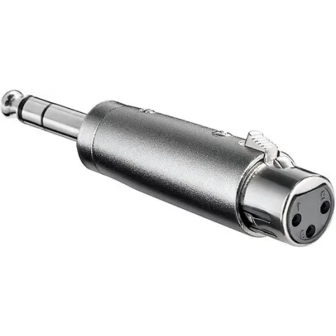 XLR (v) - 6,35mm Jack stereo (m) adapter