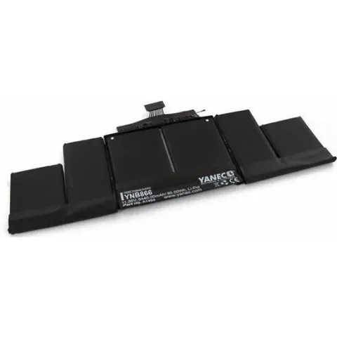 Yanec Laptop Accu voor Apple Macbook Pro Retina A1398