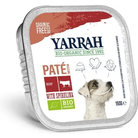 Yarrah Dog Alu - Graanvrij - Rund - Hondenvoer 12 x 150 g