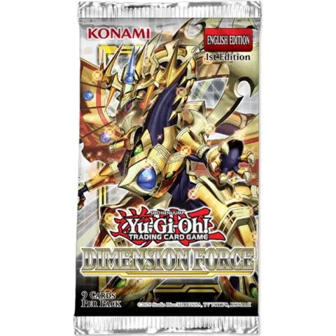 Yu-Gi-Oh! - Dimension Force Booster Pack - yugioh kaarten