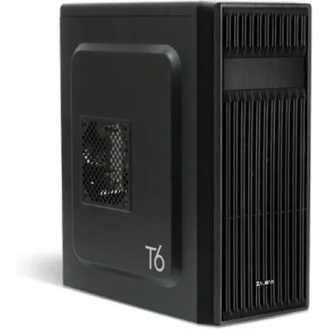 Zalman T6, ATX Mid Tower PC Case - geïnstalleerde ventilator - mesh ontwerp