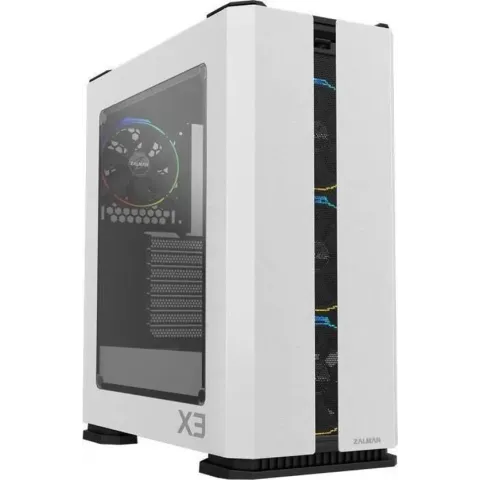 ZALMAN - X3 Wit (RGB) Box zonder voeding - Medium toren - ATX-formaat