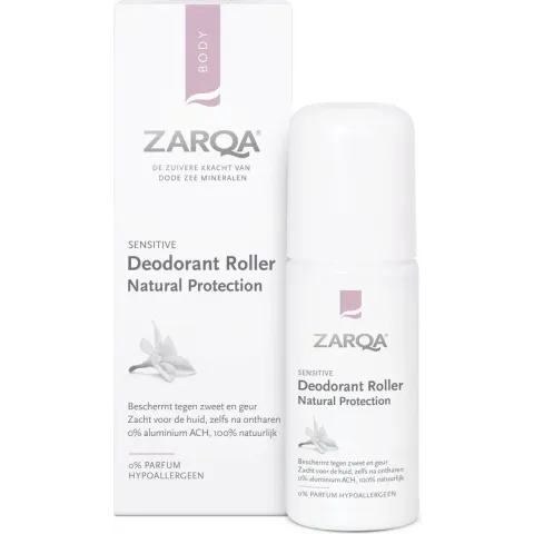 ZARQA Deodorant Roller Natural Protection (beschermt tegen zweet en geur) - 50 ml