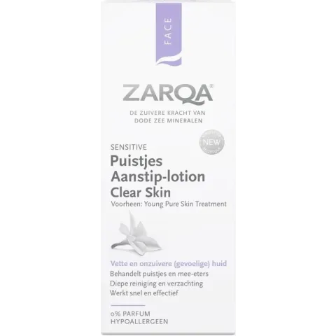 Zarqa Puistjes Aanstip-lotion Clear Skin 20 ml