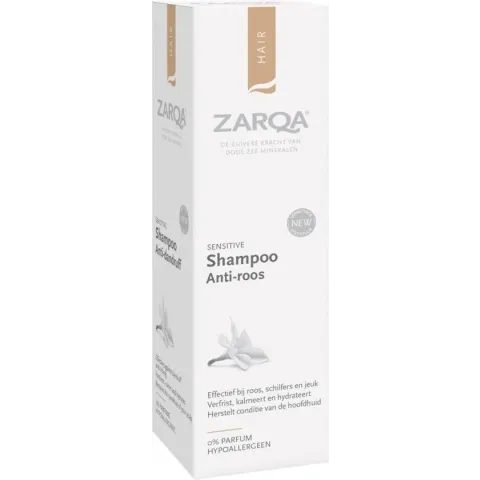 ZARQA Shampoo Anti-Roos (effectief bij roos, schilfers en jeuk) - 200 ml