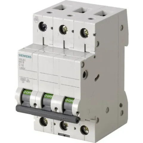 Zekeringautomaat 3-polig 20 A 400 V Siemens 5SL6320-7