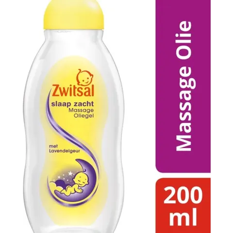 Zwitsal Massage Olie Lavendel 200ML