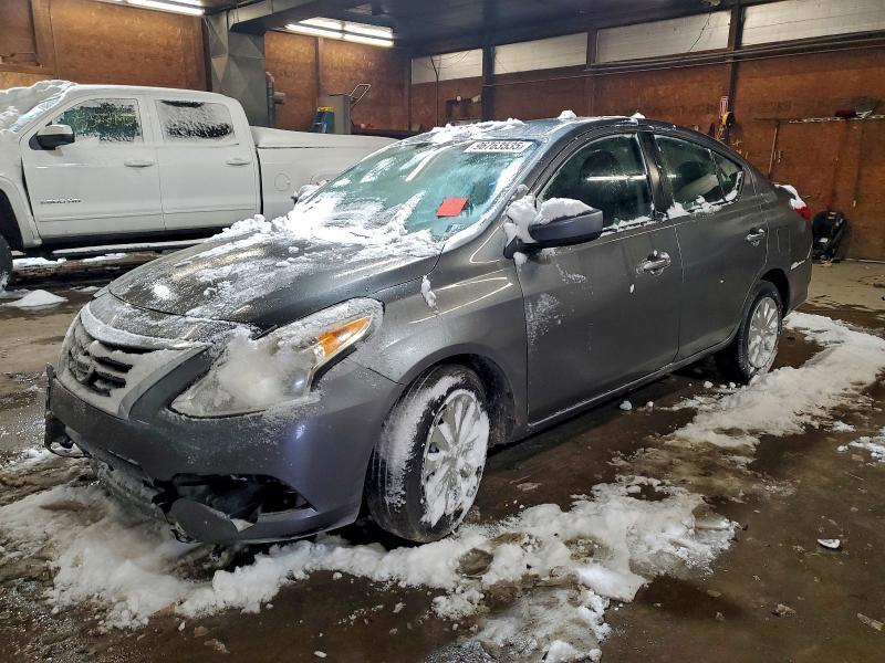 NISSAN VERSA S GRAY 2019 2019