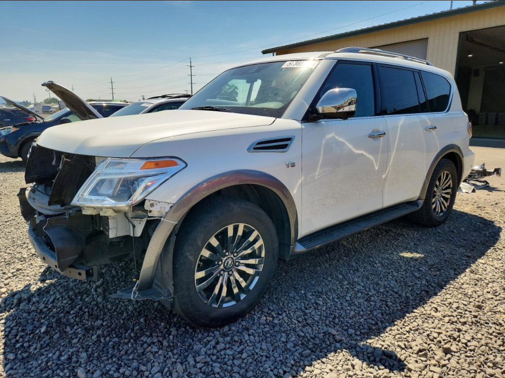 NISSAN ARMADA PLATINUM WHITE 2018 2018