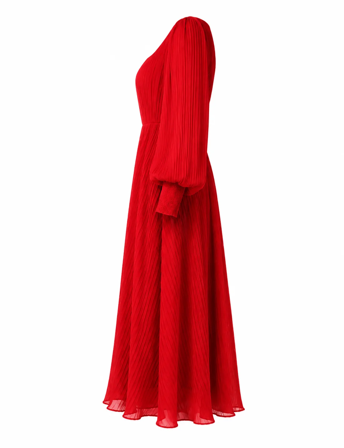 Azure Flowy Maxi Dress thumbnail 2