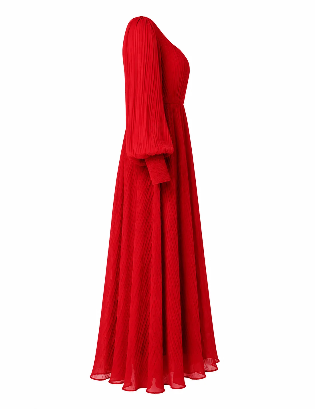 Azure Flowy Maxi Dress thumbnail 3