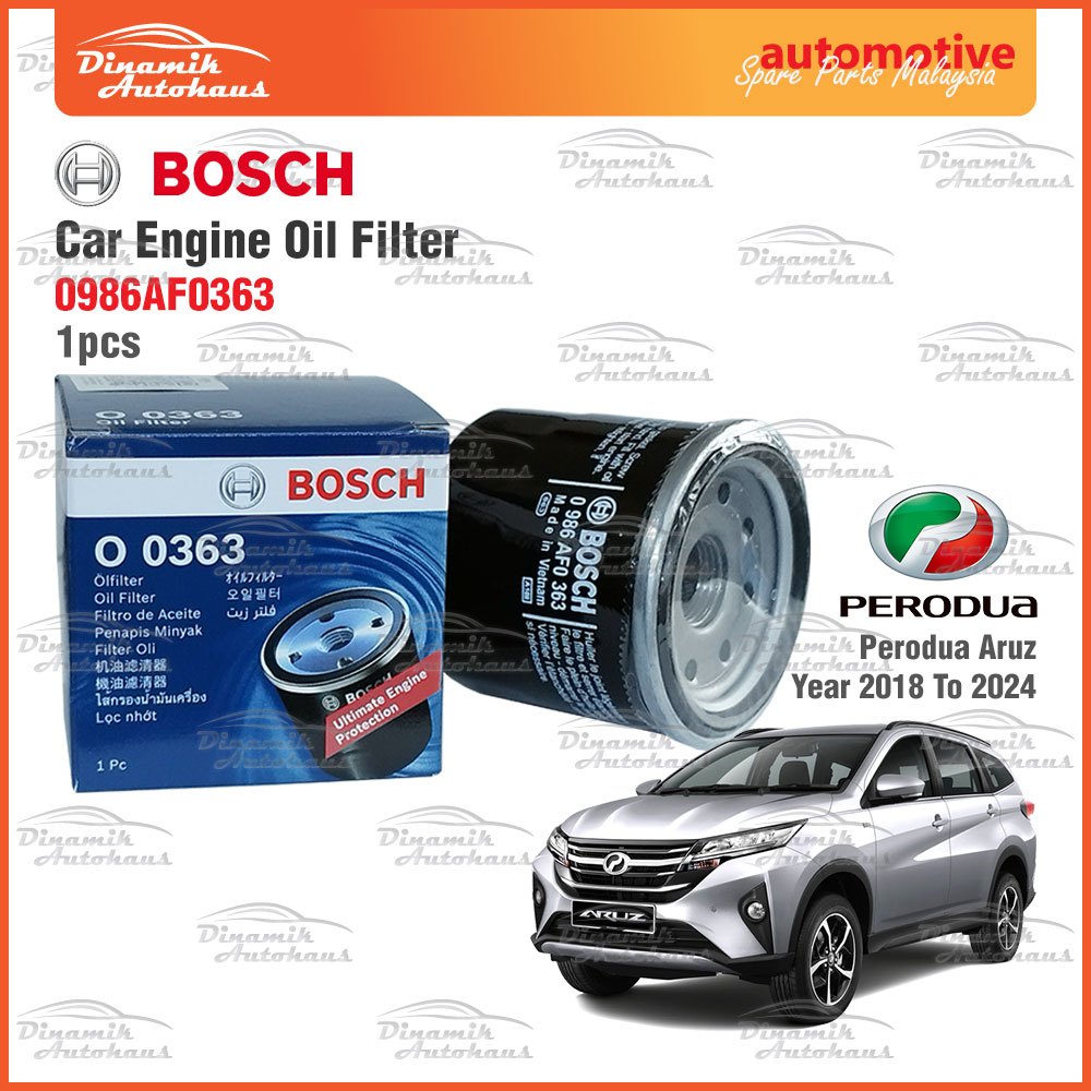 Perodua Aruz Year 2018 To 2024 Car Engine Oil 