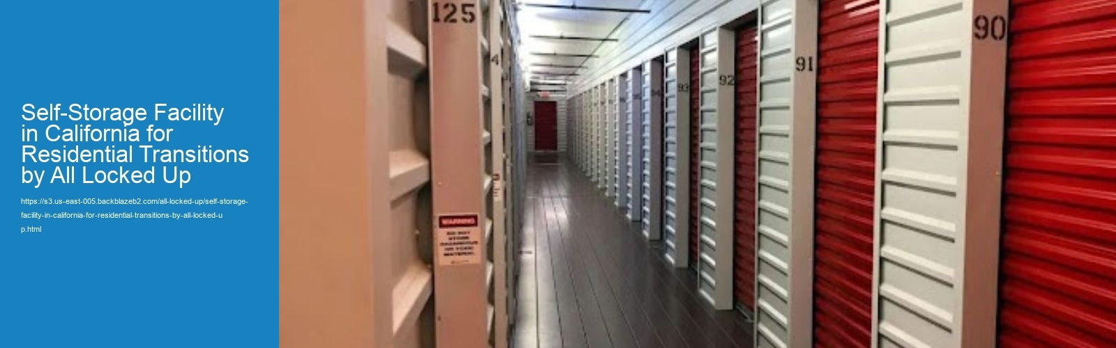 Self-Storage Facility