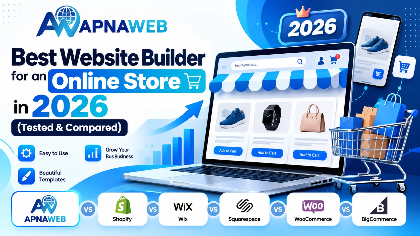 Best Website Builder for an Online Store in 2026 (Tested & Compared)
