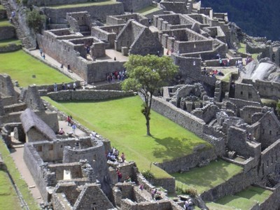Machu Picchu: Las plazas