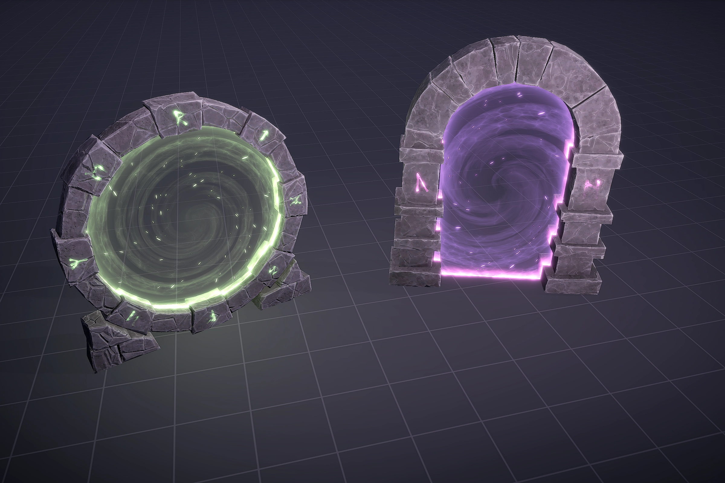 Portal VFX For Unity