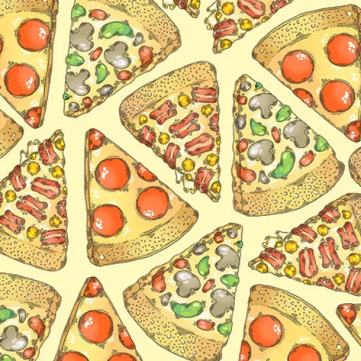 Pepperoni Pattern Free Pepperoni Pizza Pattern Design