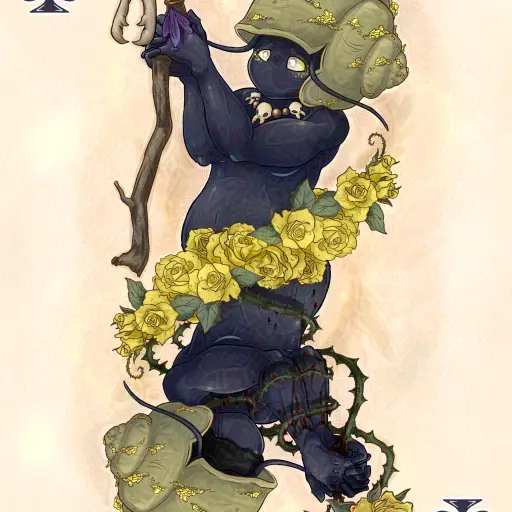 Jack of Spades Custom Card Art
