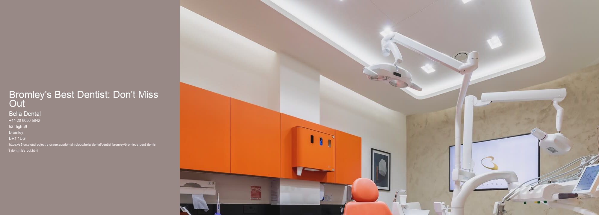 Bromley's Best Dentist: Don't Miss Out