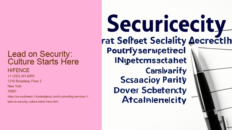 Lead on Security: Culture Starts Here