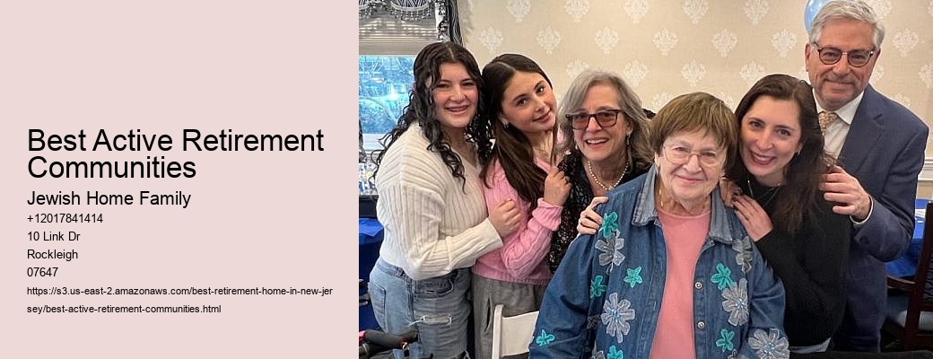 Best Active Retirement Communities